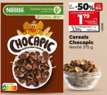 Nestlé - Cereales Chocapic 