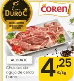Coren - Duroc Chuletas De Aguja De Cerdo