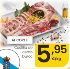 Costilla De Cerdo Duroc