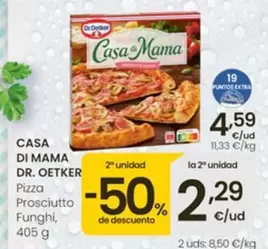 Dr Oetker - Casa Mama Pizza Prosciutto Funghi