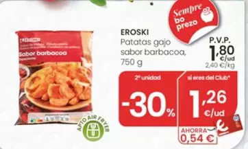Eroski - Patatas Gajo Sabor Barbacoa