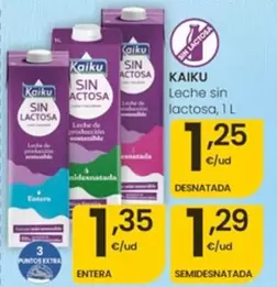 Kaiku - Leche Sin Lactosa