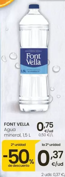 Font Vella - Agua Mineral