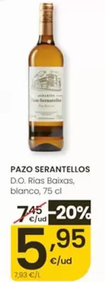 Pazo Serantellos - D. O. Rías Baixas Blanco