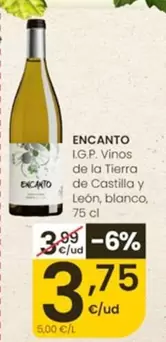 Encanto - I.G.P. Vinos De La Tierra De Castilla Y León