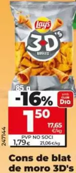Lay's - Conos De Maíz 3D's