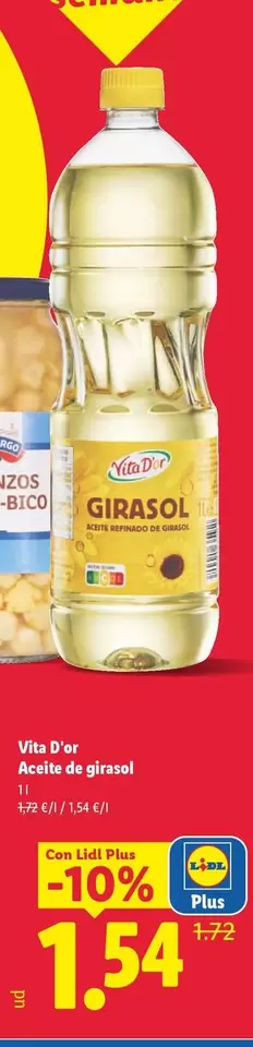 Vita D'Or - Aceite De Girasol