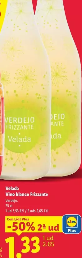 Velada - Vino Blanco Frizzante