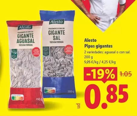 Alesto - Pipas Gigantes