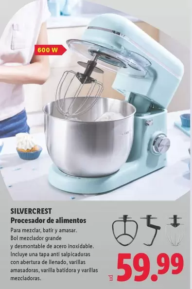 SilverCrest - Procesador De Alimentos