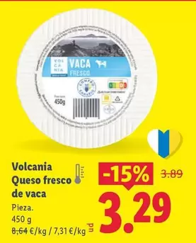 Volcania - Queso Fresco De Vaca