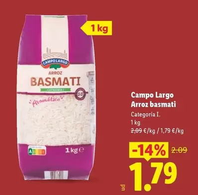 Campo Largo - Arroz Basmati
