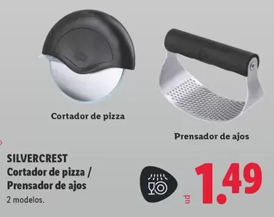SilverCrest - Cortador De Pizza / Prensador De Ajos