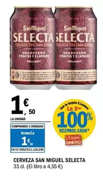San Miguel - Cerveza Selecta
