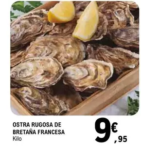 Ostra Rugosa De Bretaña Francesa