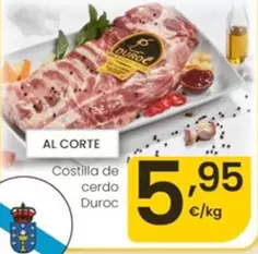 Costilla De Cerdo Duroc