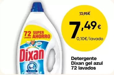 Dixan - Detergente Gel Azul