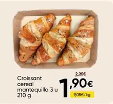 Croissant Cereal Mantequilla