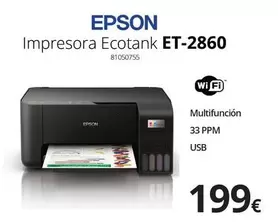 Epson - Impresora Ecotank Et-2860