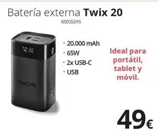 Teka - Batería Externa Twix 20