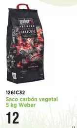 Weber - Saco Carbón Vegetal