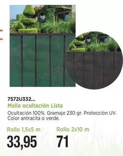 Lista - Malla Ocultacion