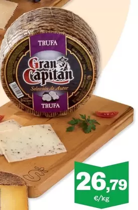 Gran Capitán - Formatge Amb Tòfona