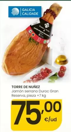 Torre De Núñez - Jamon Serrano Duroc Gran Reserva