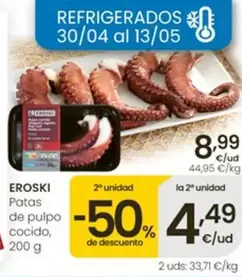 Eroski - Patas De Pulpo Cocido