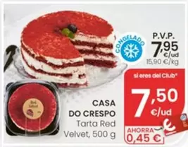 Casa Do Crespo - Tarta Red Velvet