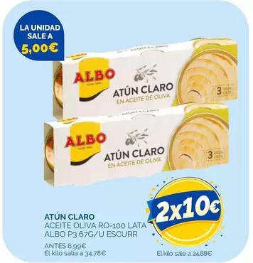 Albo - Atun Claro