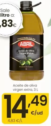 Abril - Aceite De Oliva Virgen Extra