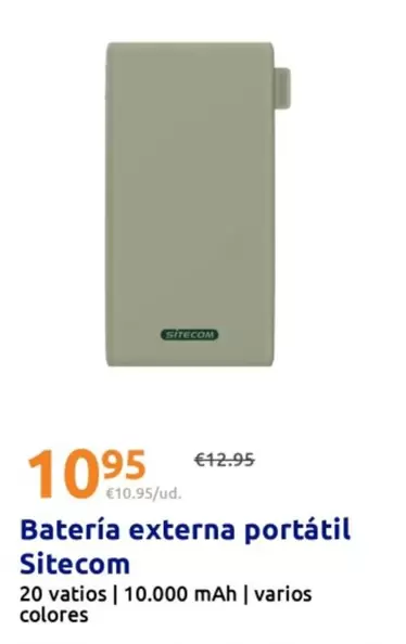 Sitecom - Batería Externa Portátil