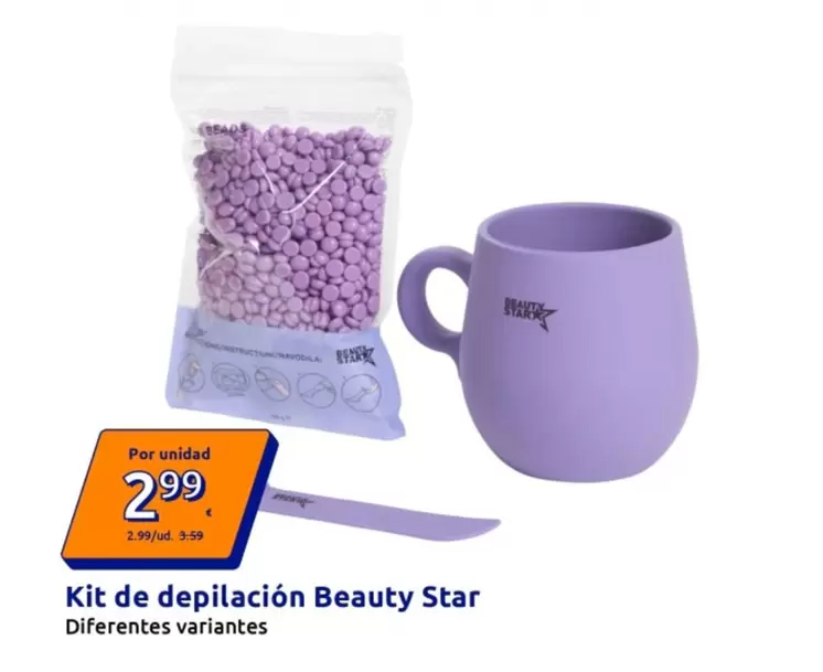 Beauty Star - Kit De Depilación 