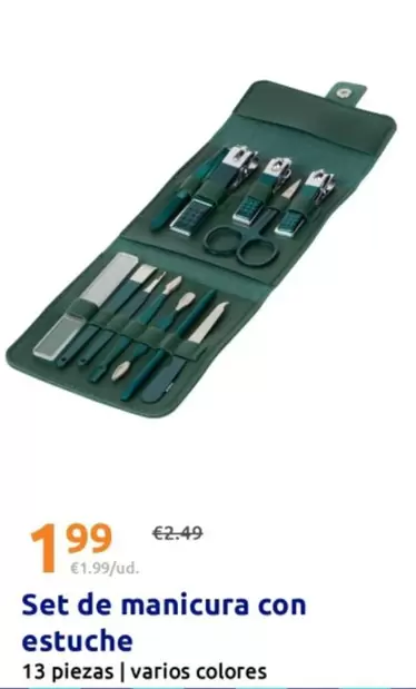 Set De Manicura Con Estuche