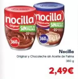 Nocilla - Original Y Chocoleche Sin Aceite De Palma