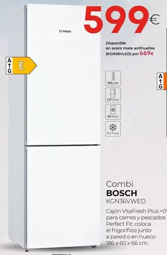 Bosch - Combi KGN36VWED