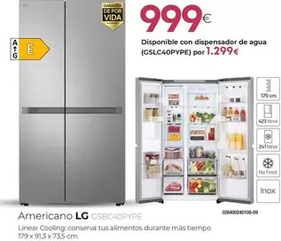 LG - Americano GSBC40PYPE