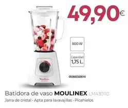 Moulinex - Batidora De Vaso Lm430110