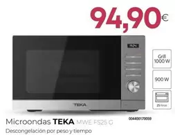 Teka - Microondas Mwe Fs25 G