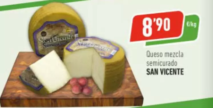 San Vicente - Queso Mezcla Semicurado