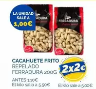 Ferradura - Cacahuete Frito Repelado