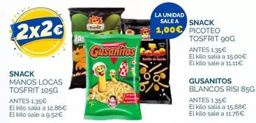 Snack - Manos Locas Tosfrit