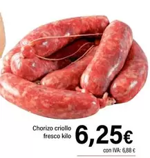 Chorizo Criollo Fresco