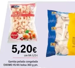 Exkimo - Gamba Pelada Congelada
