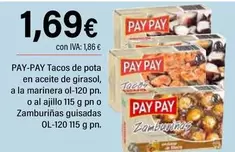 Pay pay - Tacos De Pota En Aceite De Girasol