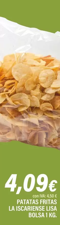 La Iscariense - Patatas Fritas Lisa Bolsa
