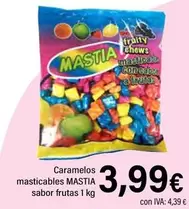 Caramelos Masticables