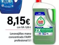 Fairy - Lavavajillas Mano Concentrado Profesional