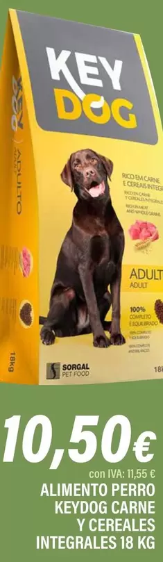 Keydog - Alimento Perro Carine Y Cereales Integrales